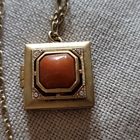 J Crew locket necklace - Picture 2 of 4